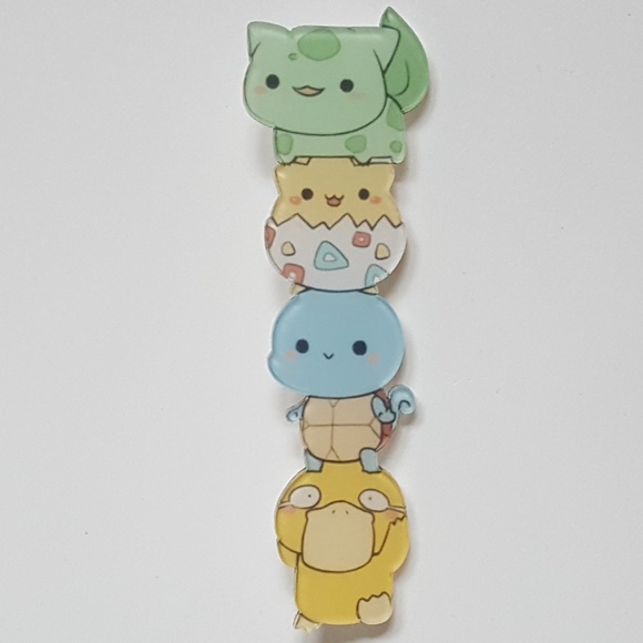 Pokemon Jewelry - Pokemon Acrylic Kawaii Pin